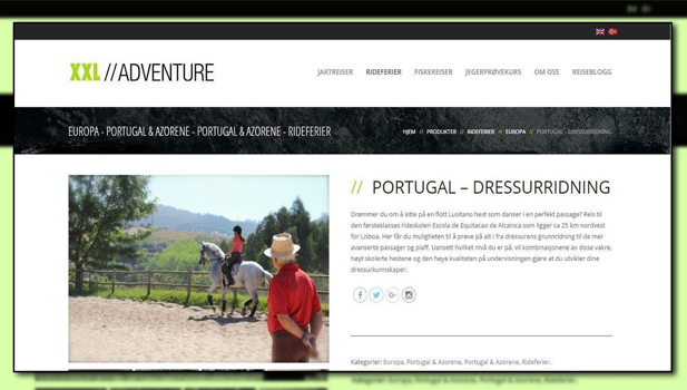 PORTUGAL – DRESSURRIDNING